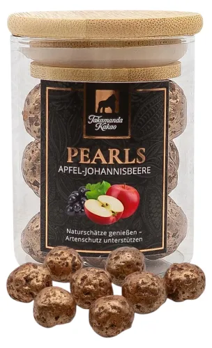 Takamanda Kakao Apfel-Johannisbeere Pearls 60 g